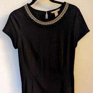 Banana Republic black embellished T-Shirt